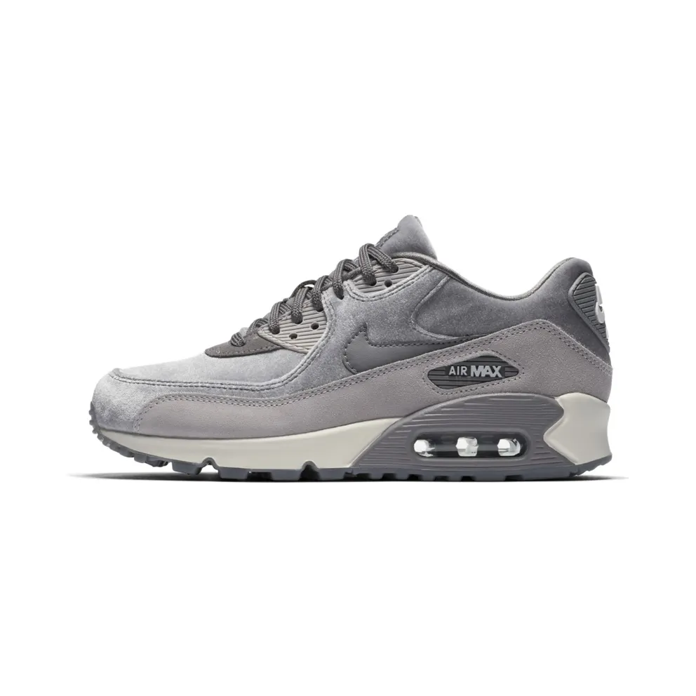 Nike Air Max 90 Velvet Gunsmoke (W) Gunsmoke/Gunsmoke (898512-007)