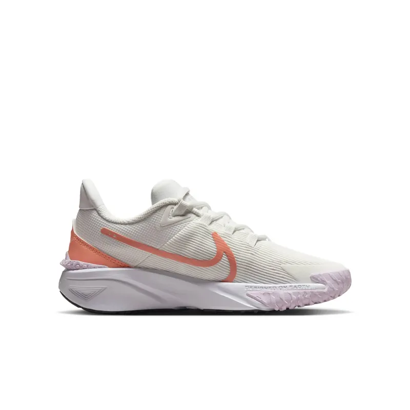 Nike Star Runner 4 Summit White Black Apricot Agate (DX7615-104)