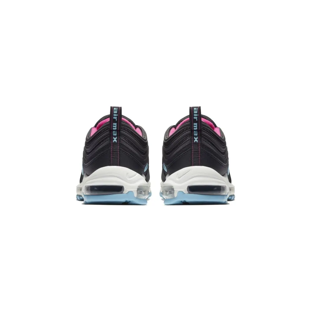 Nike Air Max 97 Miami Vice Black/Blue Gale-White-Laser Fuchsia (BV1256-001)