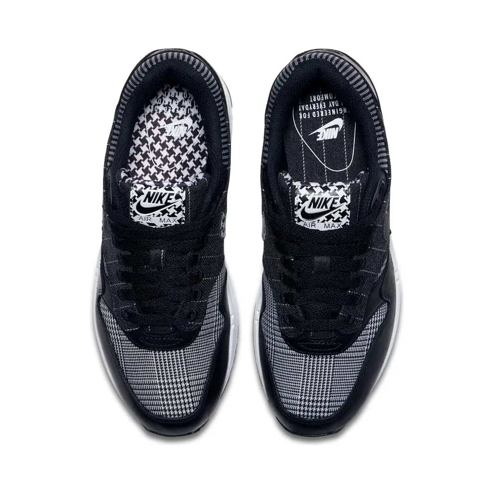 Nike Air Max 1 Patchwork (W) Black/White-Black (AT0063-001)