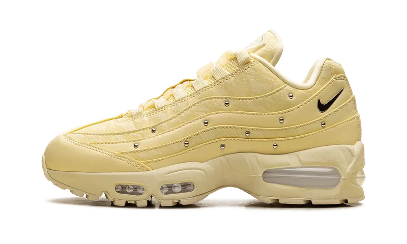 Nike Air Max 95 “Soft Yellow Silver Studded” (IQ3444-722)