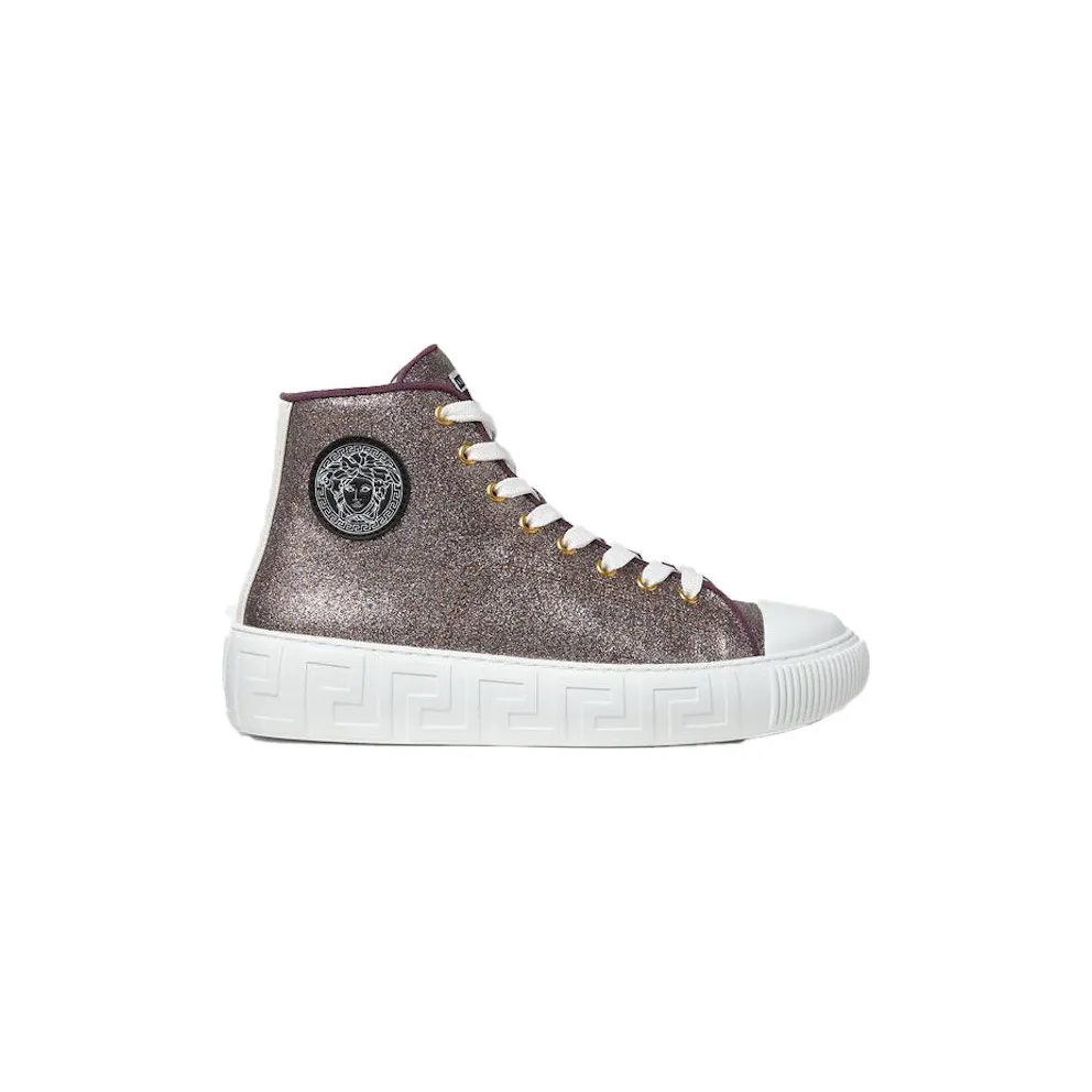 Versace Greca High Top Metallic Gold (1004185 1A02718 2X04V)