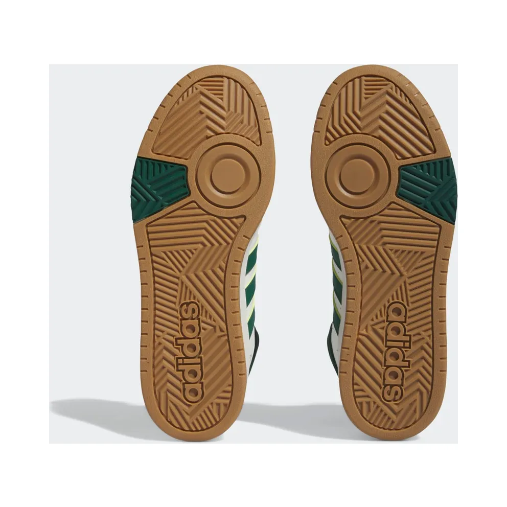 adidas Hoops 3.0 Mid Lifestyle Basketball Classic Vintage Core White / Collegiate Green / Gum (IG5570)