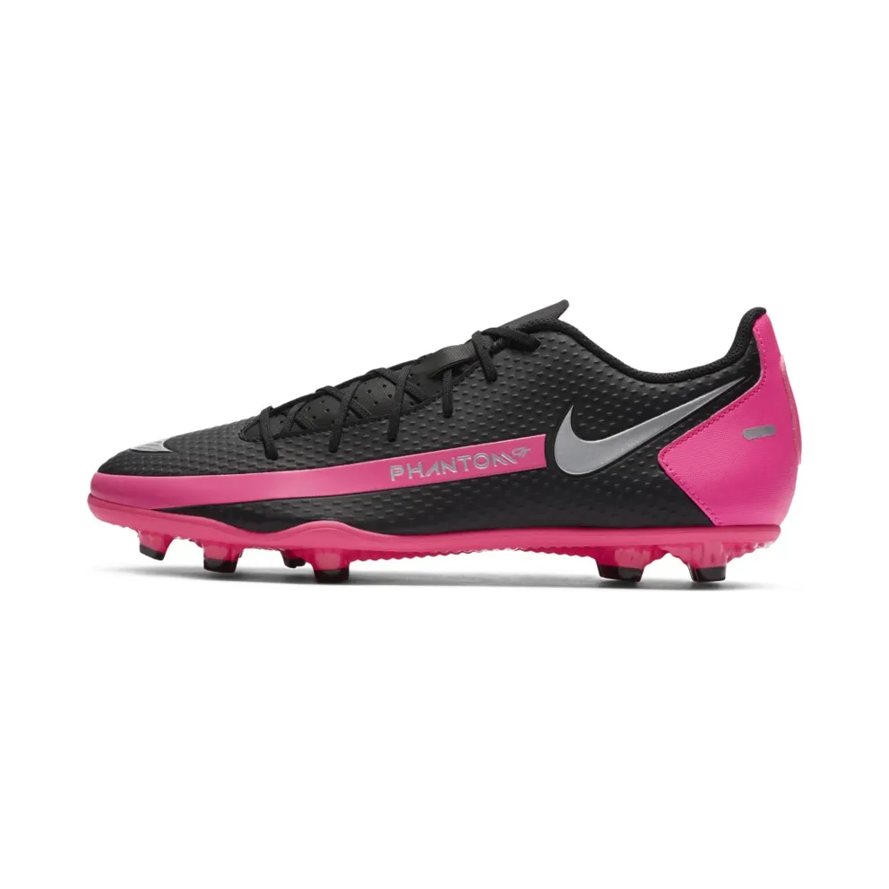 Nike Phantom GT Club MG Black Pink Blast Black/Pink Blast-Metallic Silver (CK8459-006)