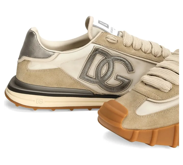 Dolce & Gabbana Logo Lace-up “Neutrals” (CS2384 AZ716 8R167) (4)