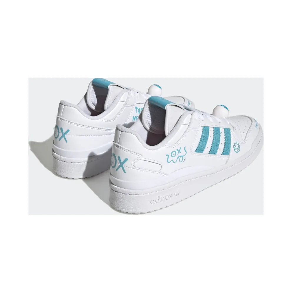 Adidas Forum Low Classic x André Saraiva Cloud White / Cloud White / Cloud White (FZ6353)
