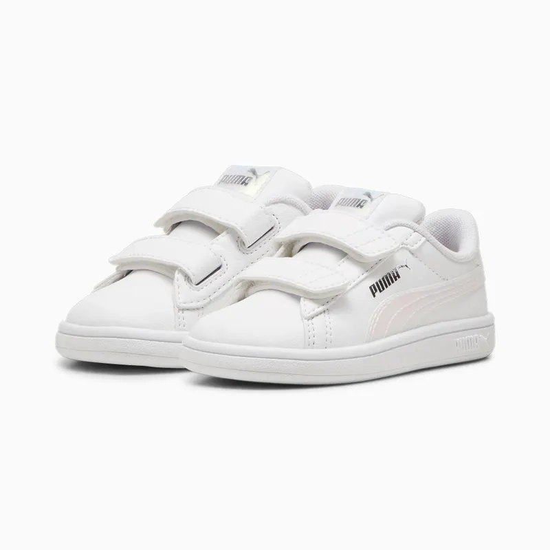 Puma Smash 3.0 Holo 2.0 Silver/White – “White” (398294-01)