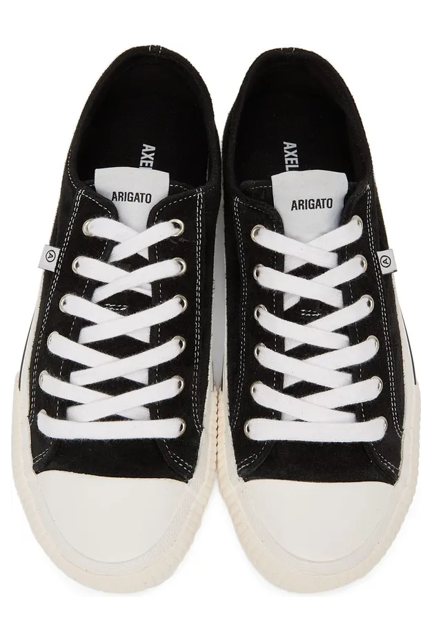 Axel Arigato Black Suede Midnight Low Sneakers (38031) (5)