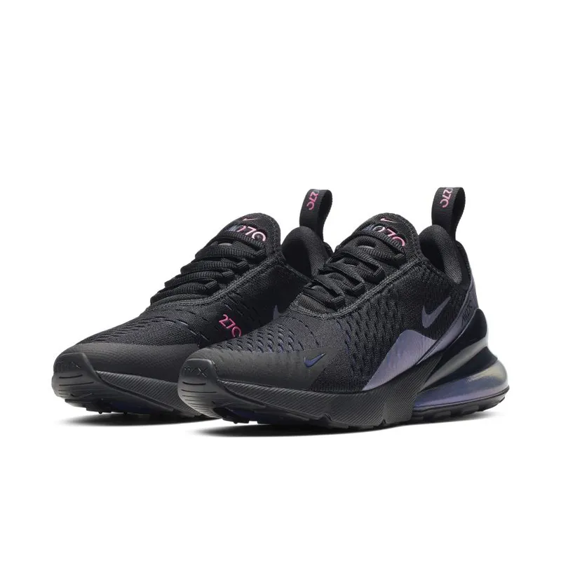 Nike Air Max 270 Throwback Future (W) Black/Laser Fuchsia-Regency Purple (AH6789-011)