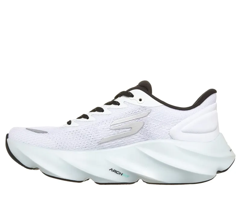 Skechers Aero Burst Sneaker Wht/Black/Blue