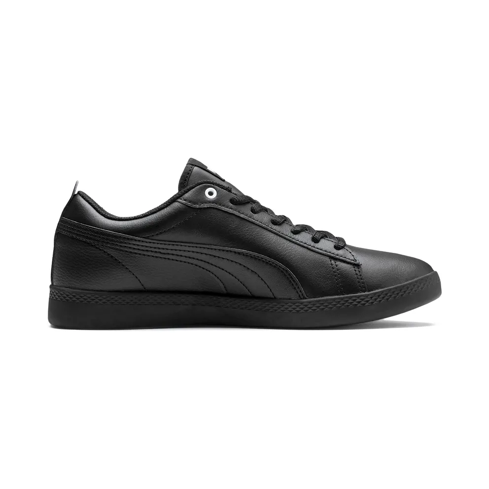Puma Smash v2 leren Black (36520803)