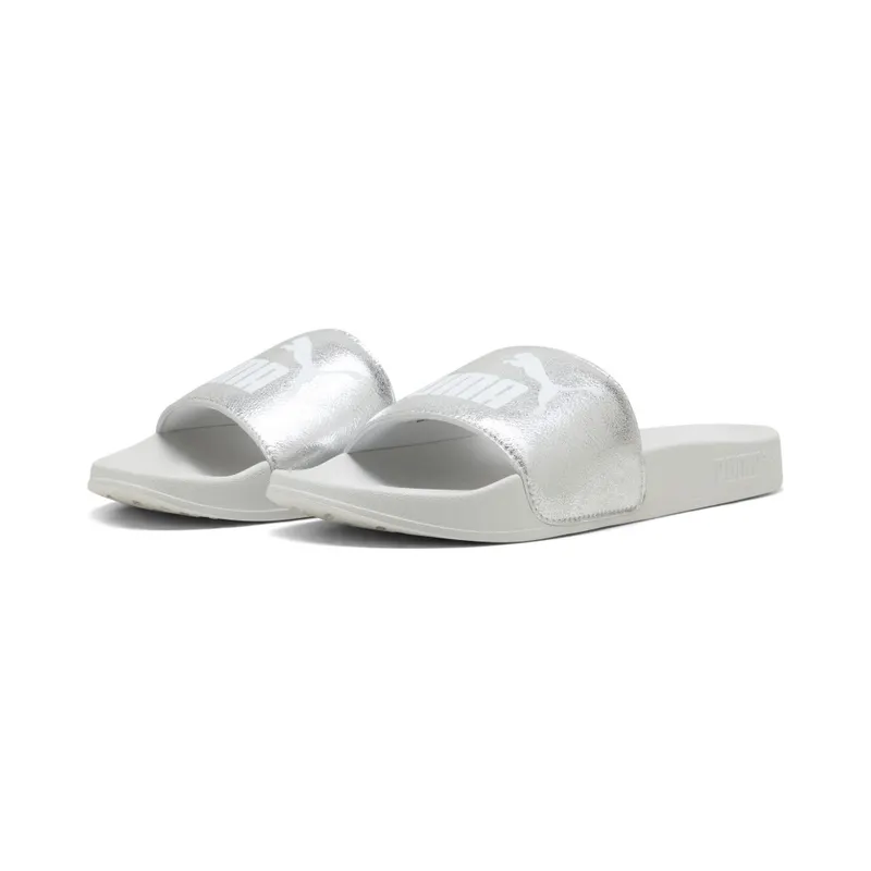 Puma Leadcat 2.0 Metallic Whisper Sandals “Puma Silver / Puma White / Feather Gray” (404847_02)