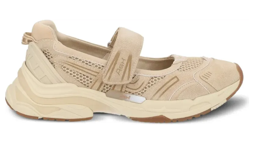 Ash Sneakers mit Klettverschluss – Nude (ROLLS0)