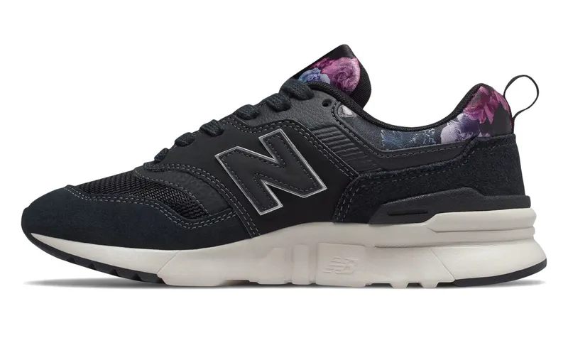 New Balance 997H Floral Black Purple (W) Black/Kite Purple (CW997HXG)