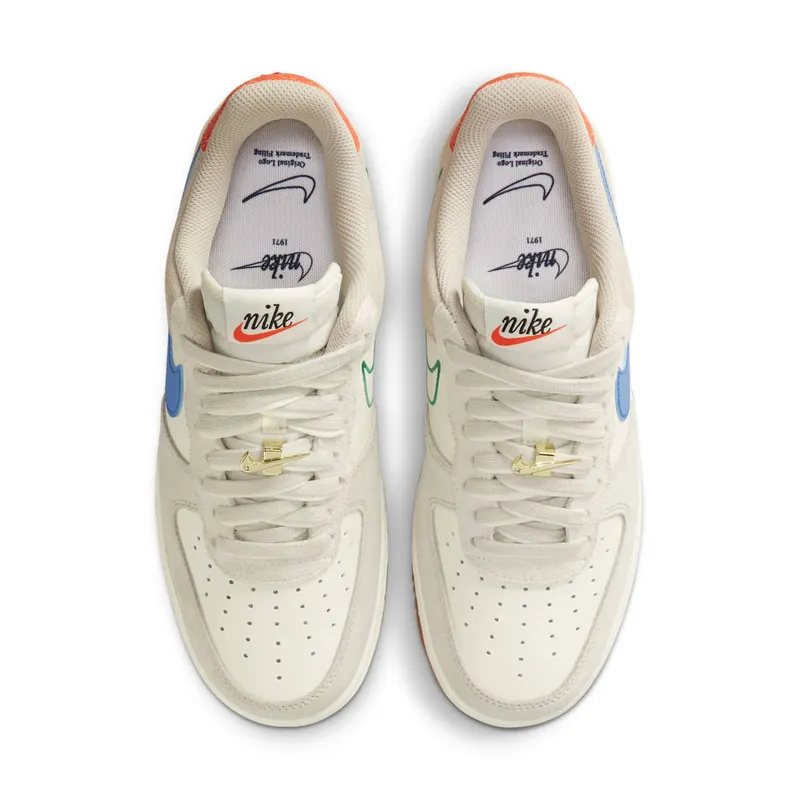 Nike Air Force 1 ’07 SE Grey – “Sail / Cream Ii / Light Bone / Green Noise” (DA8302-100)