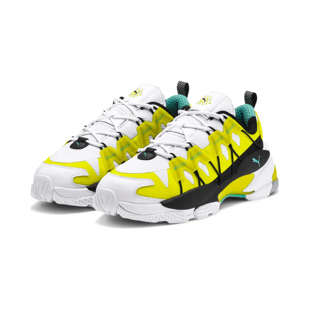 Puma LQD Cell Omega Lab Puma White / Yellow Alert (370928-01)