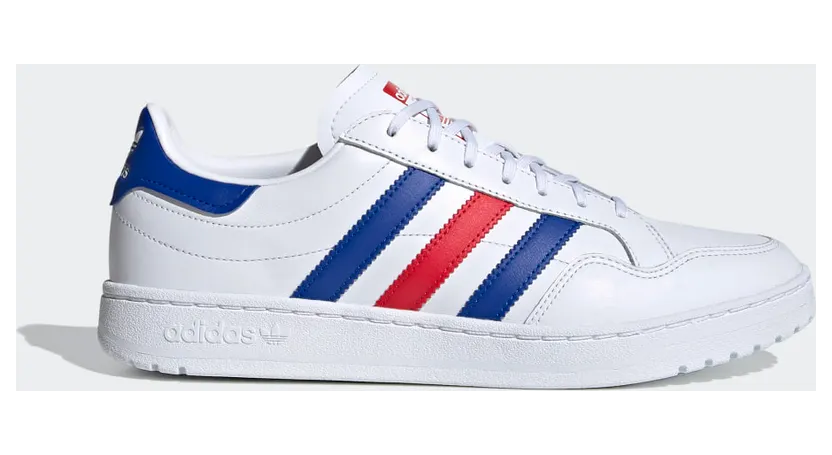 adidas Team Court Footwear White / Team Royal Blue / Scarlet (FW5068)