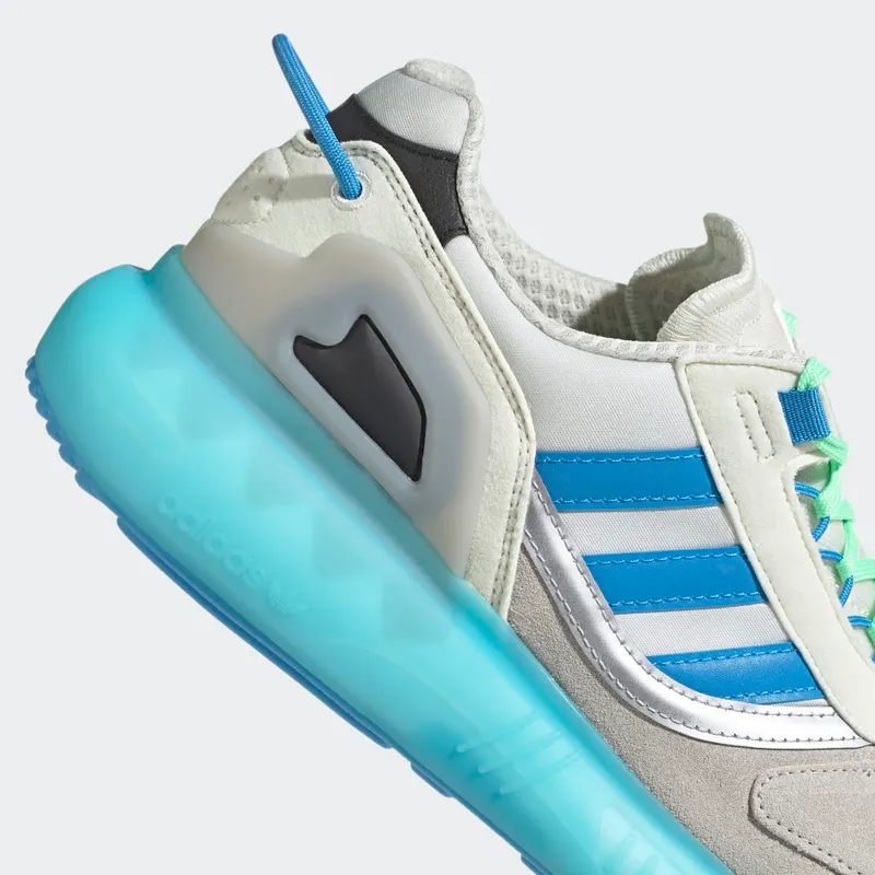 Adidas ZX 5K BOOST Off White / Pulse Blue / Beam Green (GY4160)