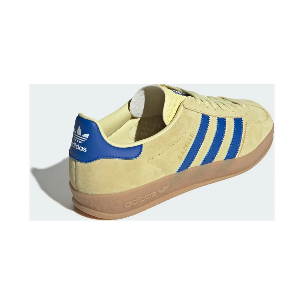 Adidas Gazelle Indoor Powder Yellow / Royal Blue / Cloud White (JH5406)