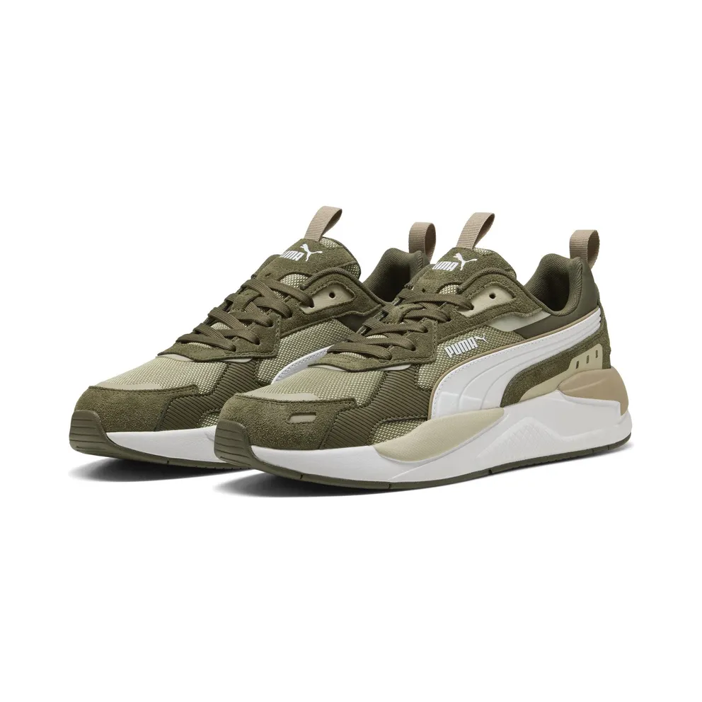 Puma X-Ray 3 SD “Lux Army / Puma White / Loden Green” (399668_08)