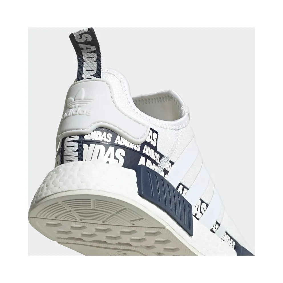 adidas NMD R1 Label Pack Crystal White Crystal White/Crystal White/Collegiate Navy (FX6795)
