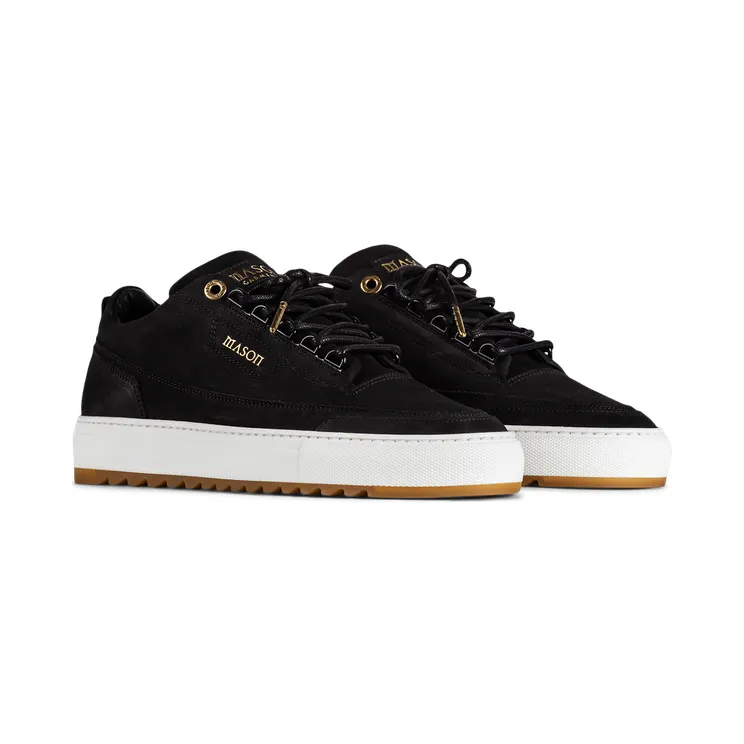 Mason Garments Firenze Nubuck Black (SS21-4B)
