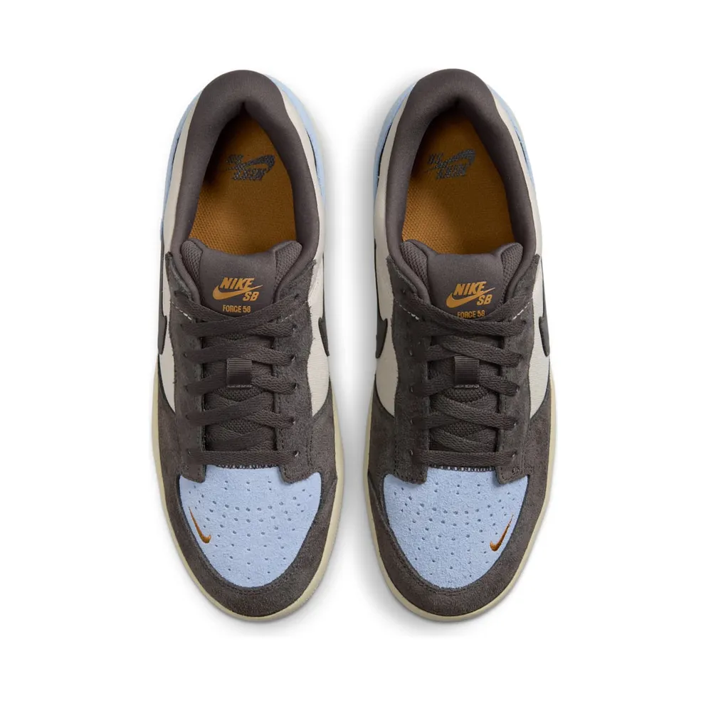 Nike SB Force 58 Light Orewood Brown Psychic Blue Flax Medium Ash (DV5477-102)