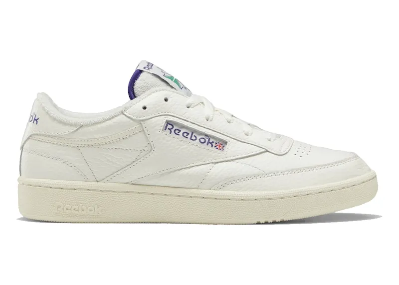 Reebok Club C 85 Shoes Chalk / Alabaster / Bold Purple