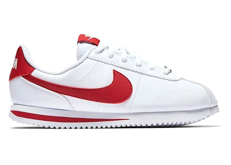 Nike Cortez Basic SL White Gym Red (904764-101)
