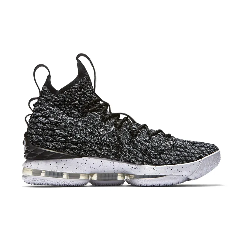 Nike LeBron 15 Ashes Black/White-White (897648-002)