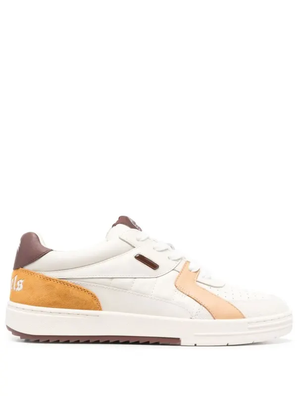 Palm Angels Palm University low-top – Beige (PMIA078F22LEA0016160)