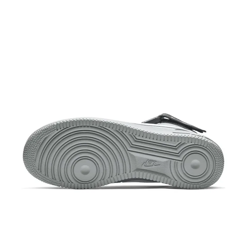 Nike Air Force 1 Mid Utility Wolf Grey Black Wolf Grey/White-Black (804609-006)