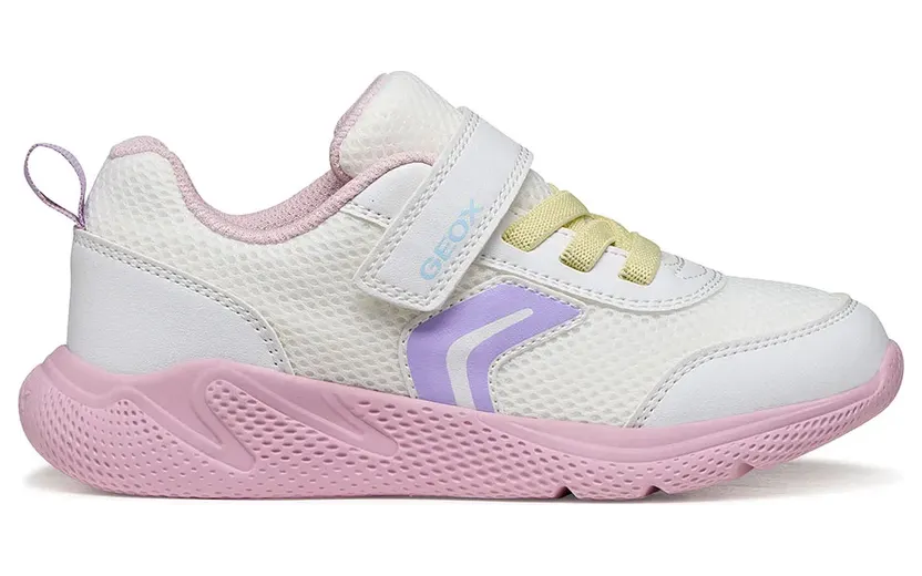 Geox sneaker Wit/Roze (J36FWB01454-C0406)