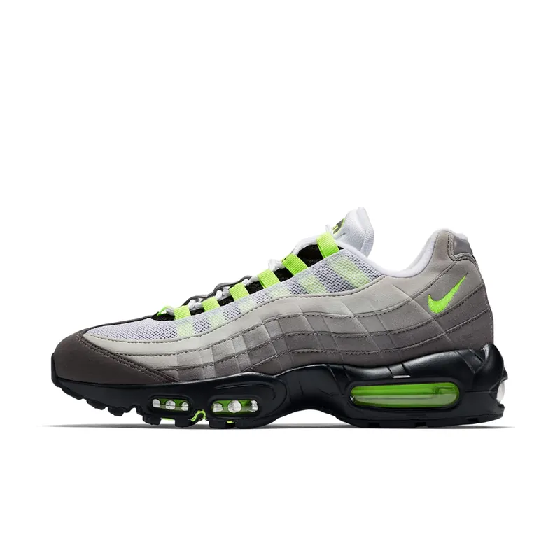 Nike Air Max 95 Neon (2018) Black/Volt-Medium Ash-Dark Pewter (554970-071)
