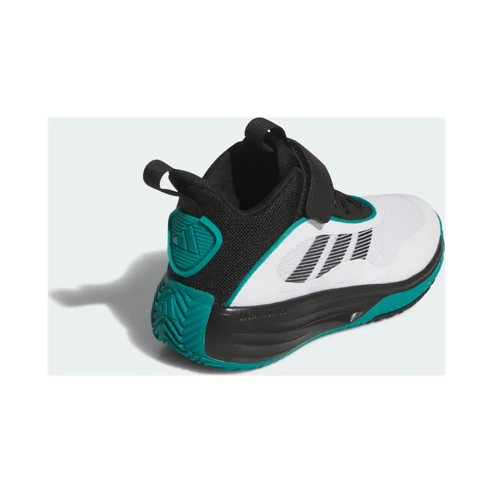 adidas Ownthegame 3.0 Cloud White Core Black Pure Teal (JQ7940)