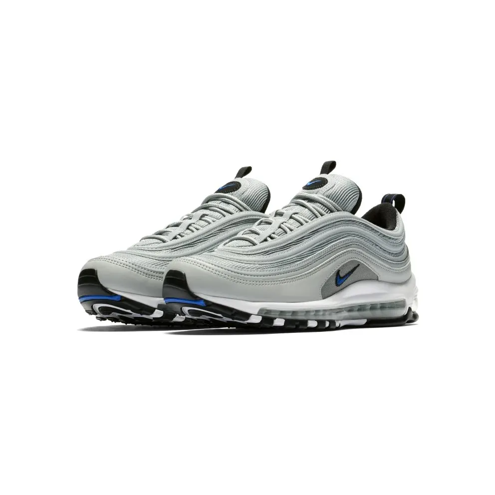 Nike Air Max 97 Metallic Silver Racer Blue Metallic Silver/Racer Blue-Black-White (AQ7331-001)