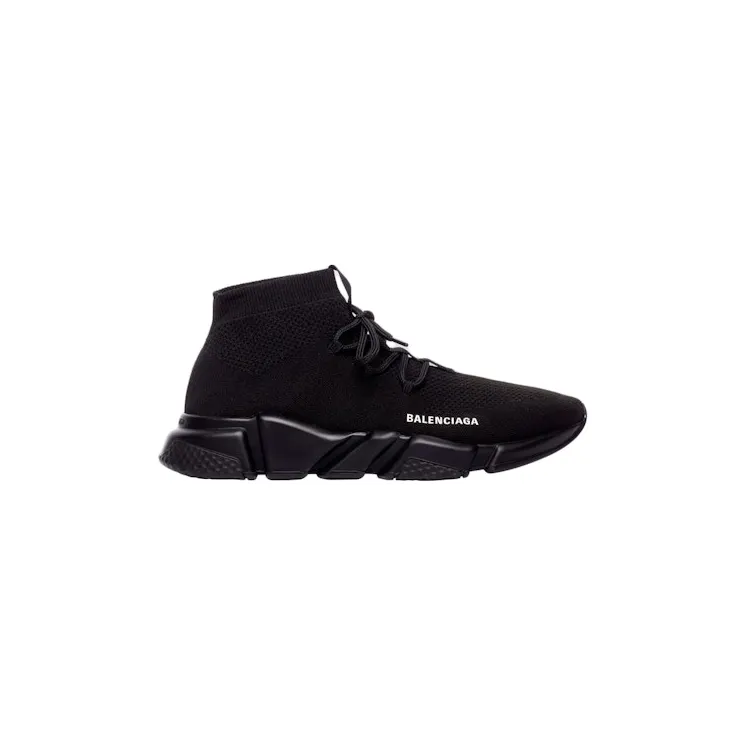 Balenciaga Speed Lace Up Triple Black