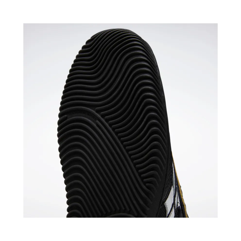 Reebok VB Dual Court Mid II Shoes Black / Black / White (FX4301)