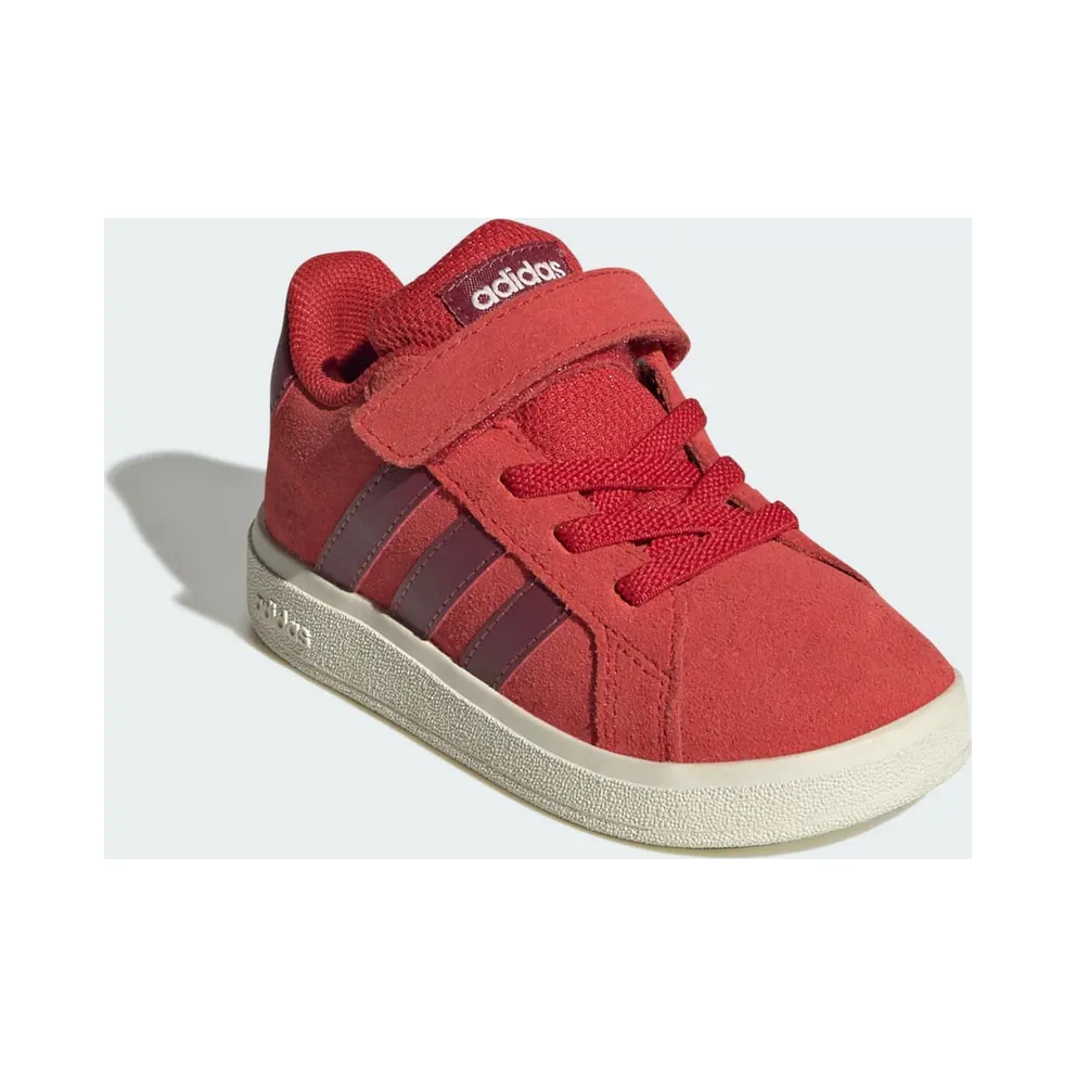 Adidas Grand Court 2.0 Kids Collegiate Red / Collegiate Burgundy / Off White (JR0777)