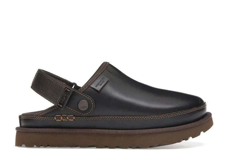 UGG Goldenstar Clog Leather Regen Ironwood (1167536-IWD)