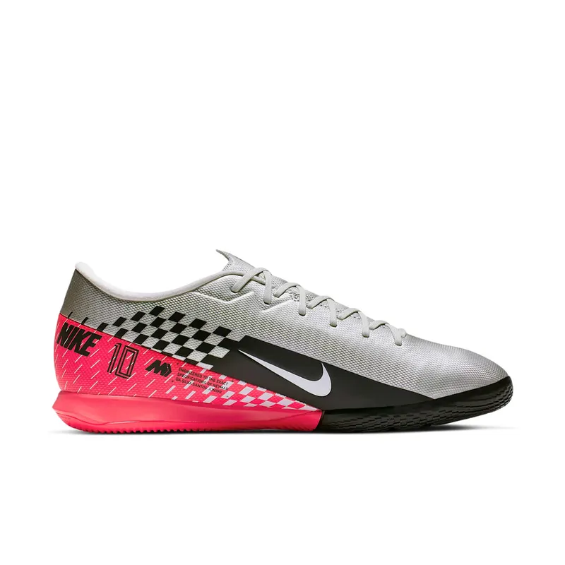 Nike Mercurial Vapor 13 Academy IC Neymar Jr Chrome/Red Orbit-Platinum Tint-Black (AT7994-006)
