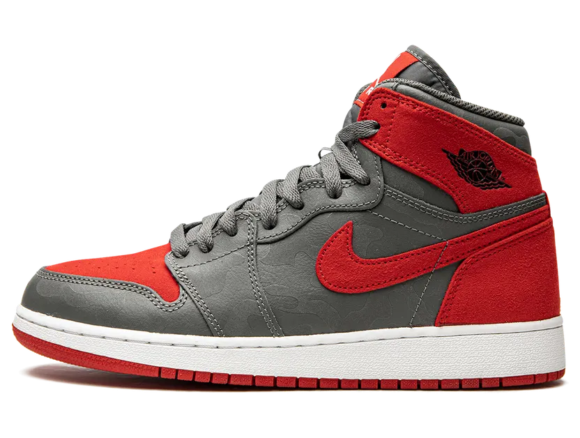 Air Jordan 1 Retro High PRM GS Camo (822858-032)