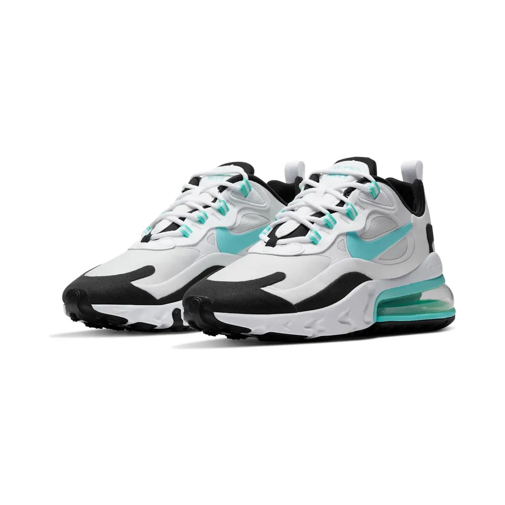 Nike Air Max 270 React Photon Dust Aurora Green Black (W) Photon Dust/Aurora Green-White-Black (CJ0619-001)