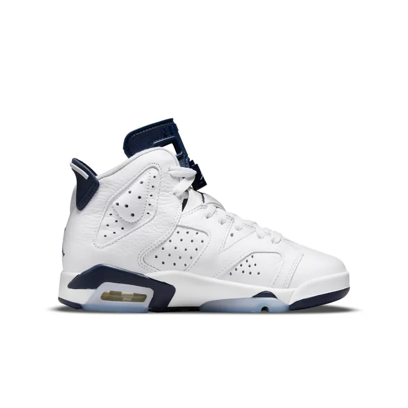 Air Jordan 6 Retro Older Kids’ White (384665-141)