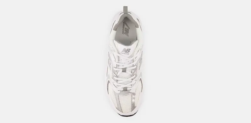 New Balance 530 White Silver Metallic (MR530AD)