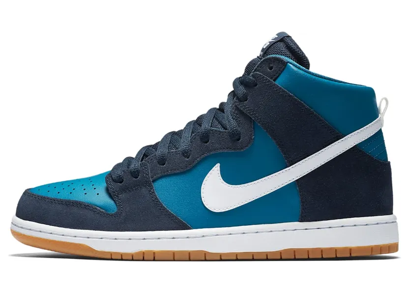 Nike SB Dunk High ‘Industrial Blue’ Obsidian/Industrial Blue-White (854851-414)
