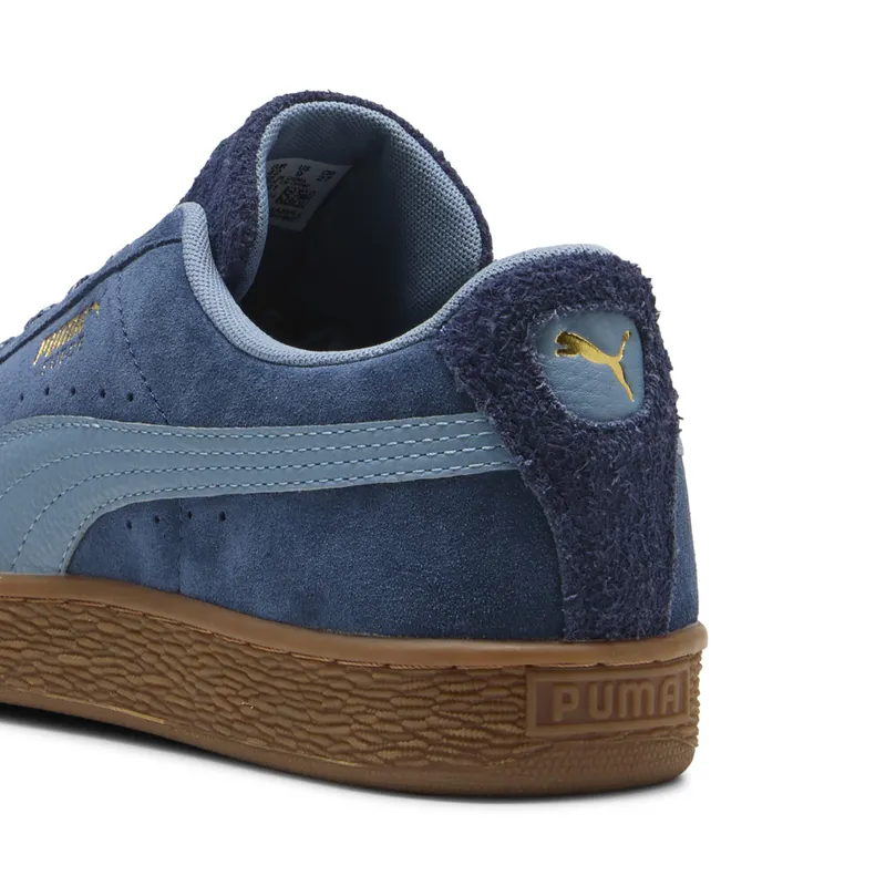 Puma Suede Fuzzy “Persian Blue / Gum” (403227_01)