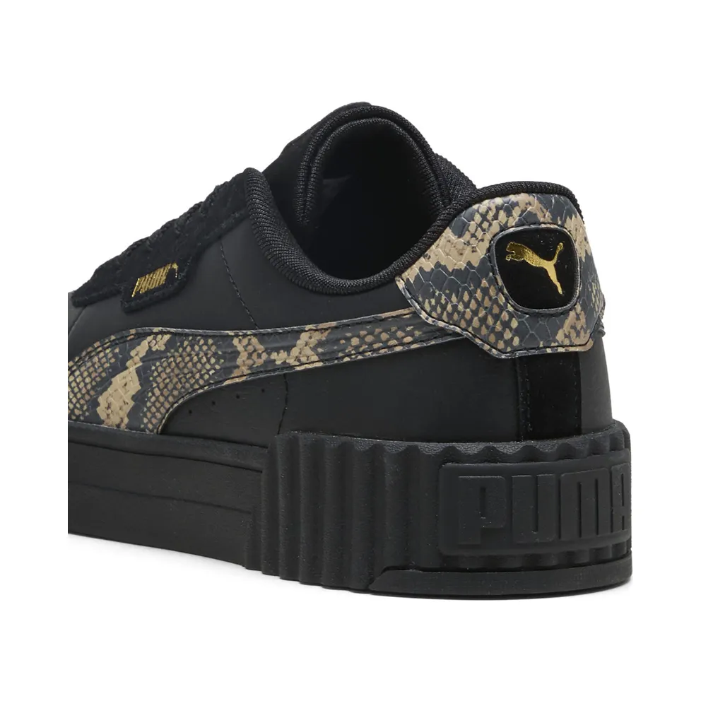 Puma Carina 3.0 Snake Chic “Puma Black / Puma Gold” (400723_02)