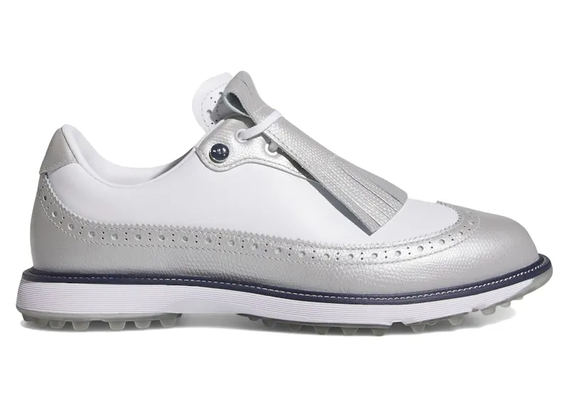 adidas MC Zoysia Spikeless Golf Silver Metallic Cloud White Collegiate Navy (IH5994)
