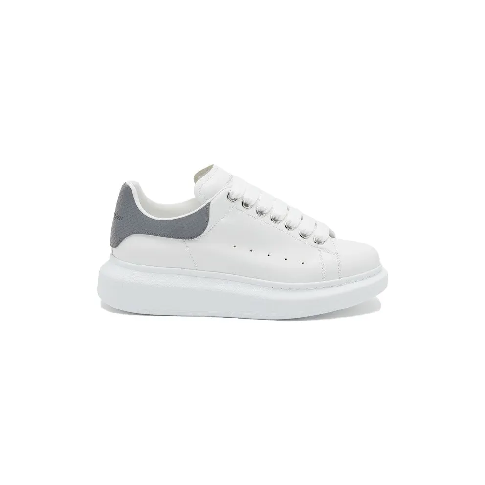 Alexander McQueen Oversized Snake Print White Grey (718232WIEE79154)